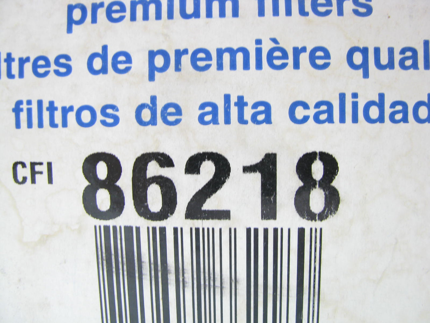 Carquest 86218 Fuel Filter Replaces P1110 33218 K50004 LK2M KF24 FF980 FF171