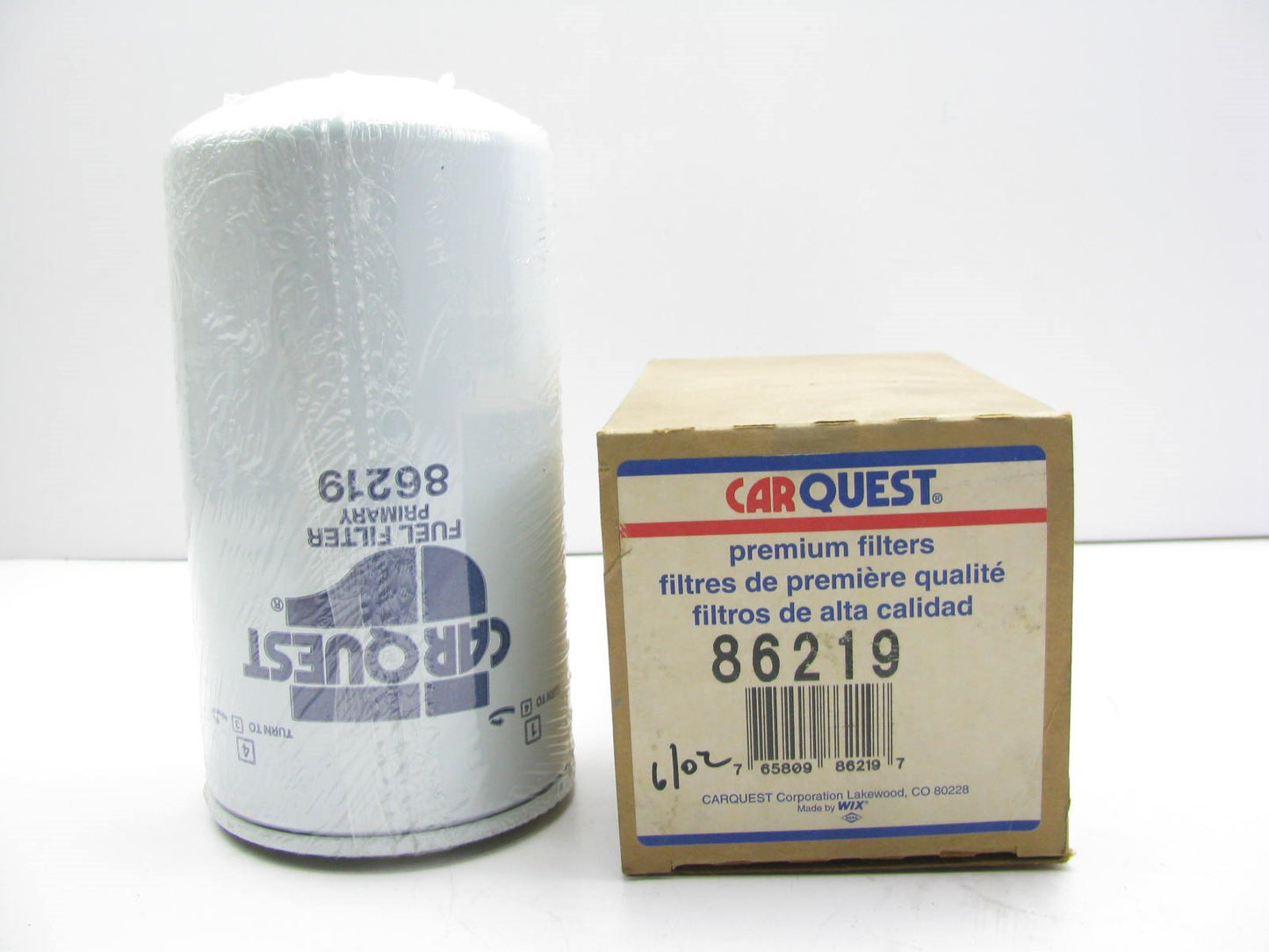 Carquest 86219 Fuel Filter Replaces 33219 3130913 483GB444 FF981 FF172 P779394