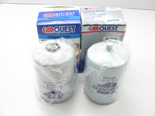 (2) Carquest 86244 Fuel Filter Replaces P1105 33244 LFF3540 FF954 FF5578 P550108