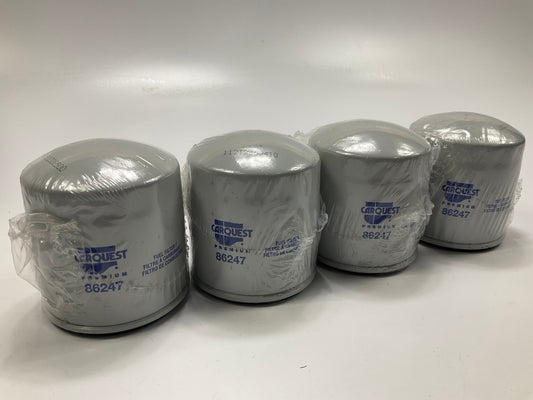 (4) Carquest 86247 Fuel Filter For Volvo Penta Marine 38512182, 3852413, 33247