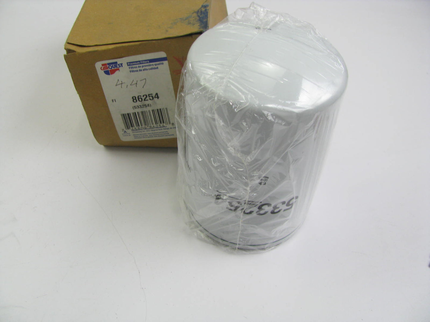 Carquest 86254 Fuel Filter Replaces 33254, F64741, LFP99F, FF979, FF175, TP1135