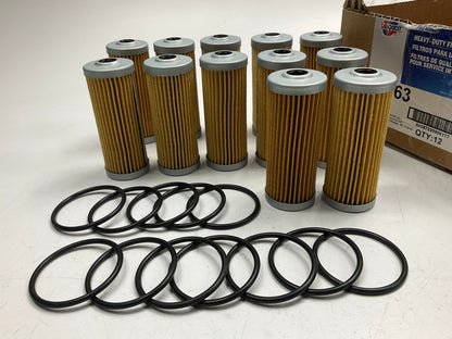 (12) Carquest 86263 Fuel Filter For John Deere CH10479; M801101, Wix 33263