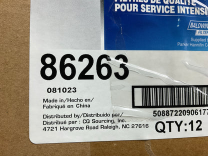 (12) Carquest 86263 Fuel Filter For John Deere CH10479; M801101, Wix 33263
