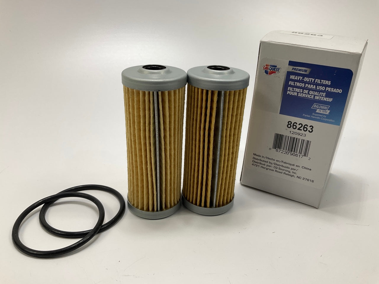 (2) Carquest 86263 Fuel Filter Replaces C7517 33263 F54564 L4103F FF881 P502166