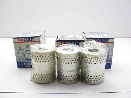 (3) Carquest 86360 Fuel Filters Replaces 33941 P181 3360 FF872 FF5527 PF935