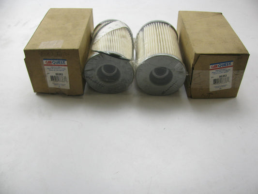 (2) Carquest 86363 Diesel Fuel Water Separator Filter Replaces 33363 CS9699