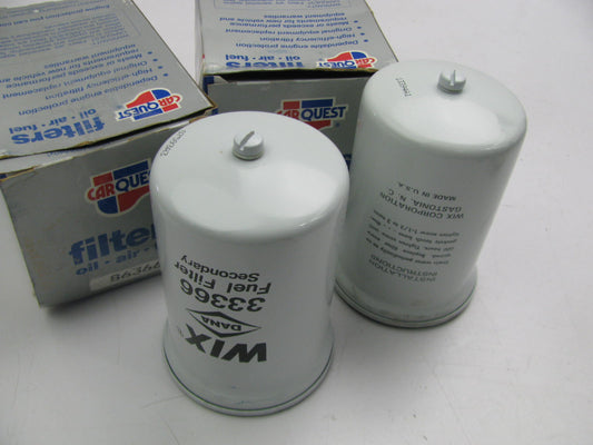 (2) Carquest 86366 Fuel Filter Replace FF4121 FG770 P779449 PER230F 33366 F50230