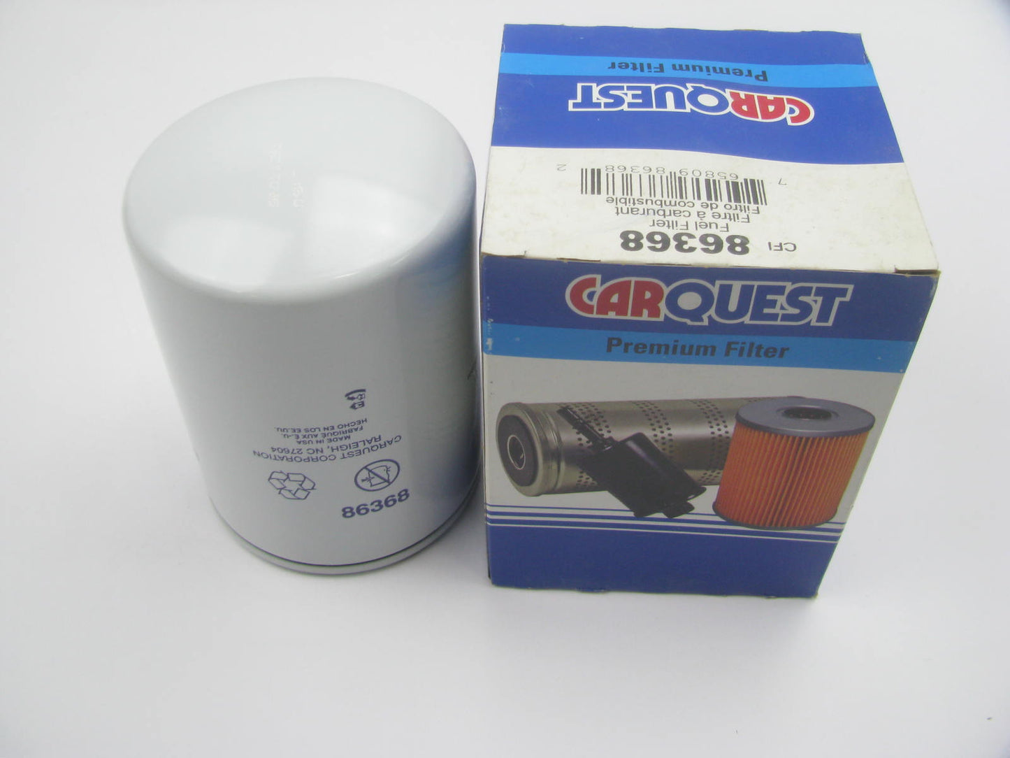 Carquest 86368 Fuel Filter Replaces P1131 33368 LFP3693F FF835 FF204 P779408