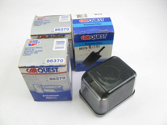 (3) Carquest 86370 Fuel Filter Replaces P1130A 33370 FF996 FF203 P551130 F50147