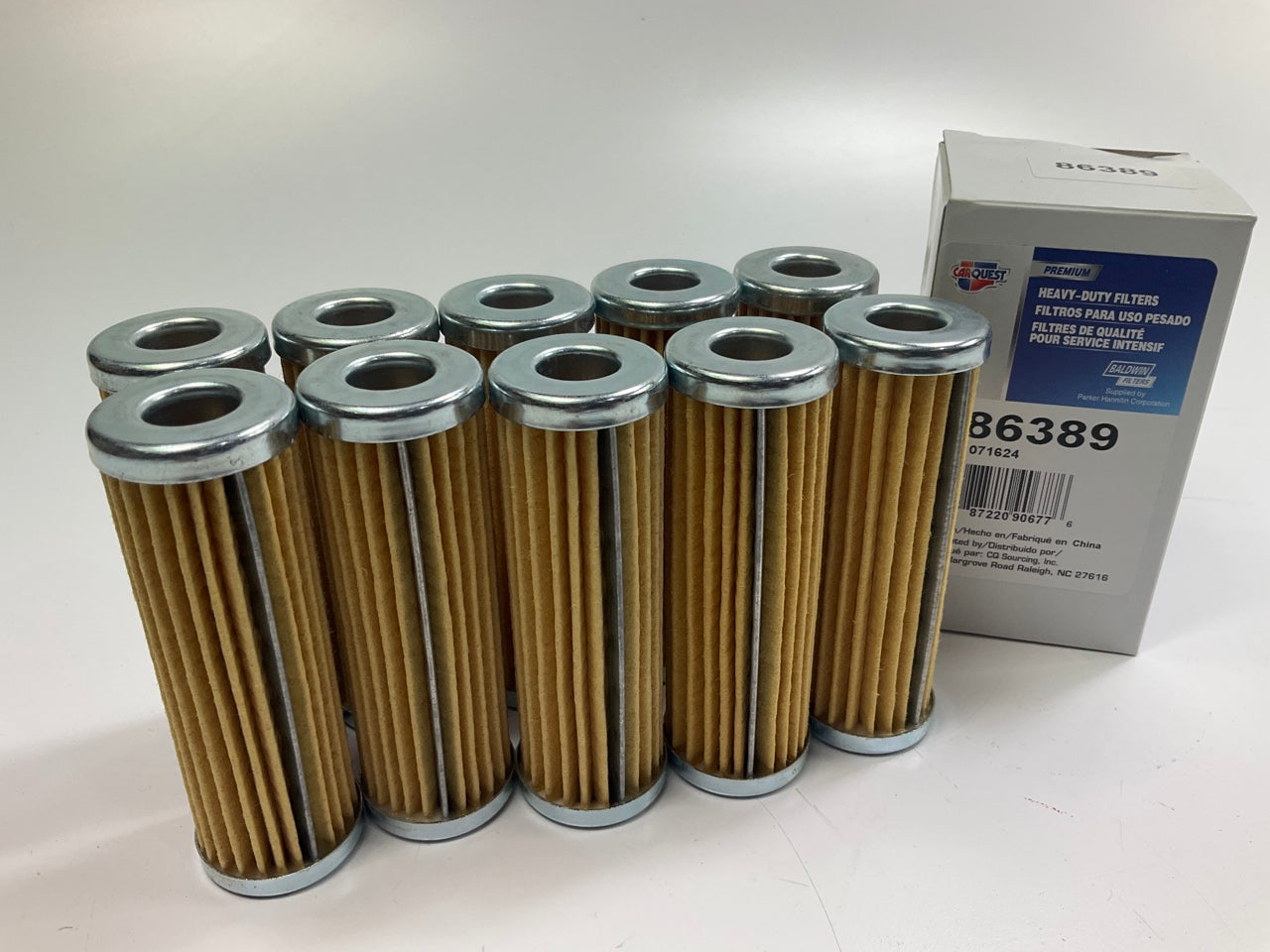 (10) Carquest 86389 Fuel Filter Replaces C6921 33389 L550F FF5104 P502138 PF872
