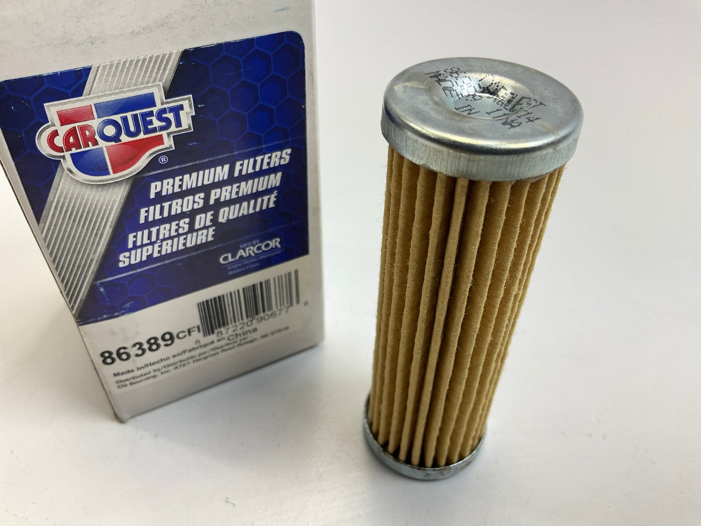 Carquest 86389 Fuel Filter Replaces C6921 33389 L550F FF5104 P502138 PF872