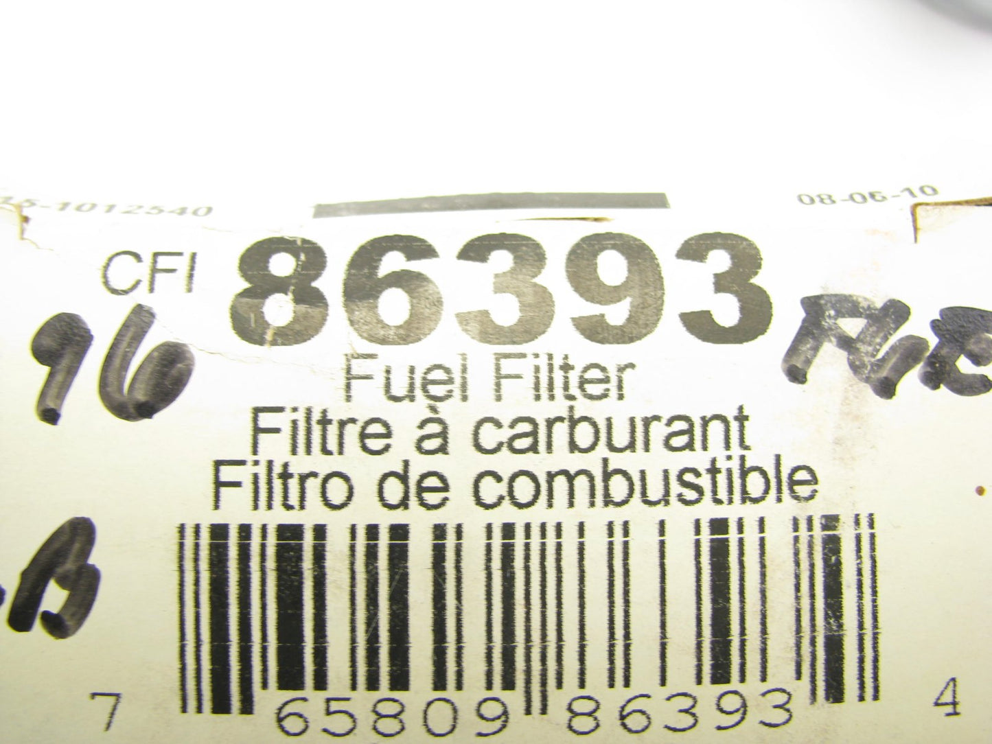 Carquest 86393 Fuel Filter Replaces 33519 33393 F56028 3520 LFF3553 FF951