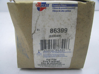 Carquest 86399 Fuel Filter Replaces P10796 33399 FF1183 FF5087 P550048 BF7552