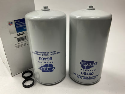 (2) Carquest 86400 (WIX 33400) Fuel Filter Replaces 4321716 4321716-5 FF5109