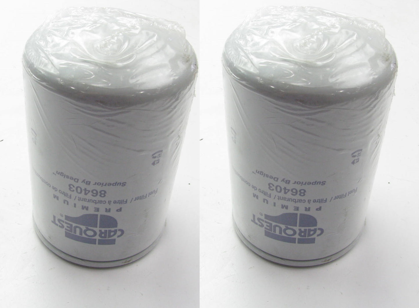 (x2) Carquest 86403 Fuel Filters Replaces P8191 33403 F65255 LK229I MK13063