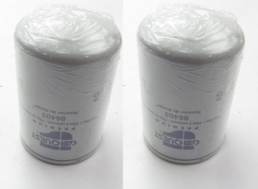 (x2) Carquest 86403 Fuel Filters Replaces P8191 33403 F65255 LK229I MK13063
