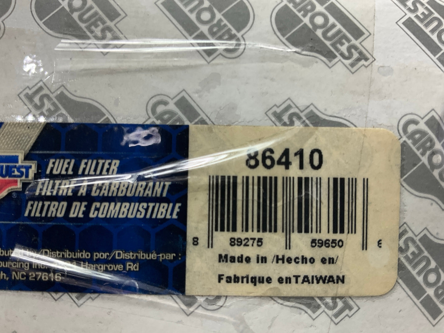 Carquest 86410 Fuel Filter For 2001-2009 Toyota Sequoia 4.7L V8