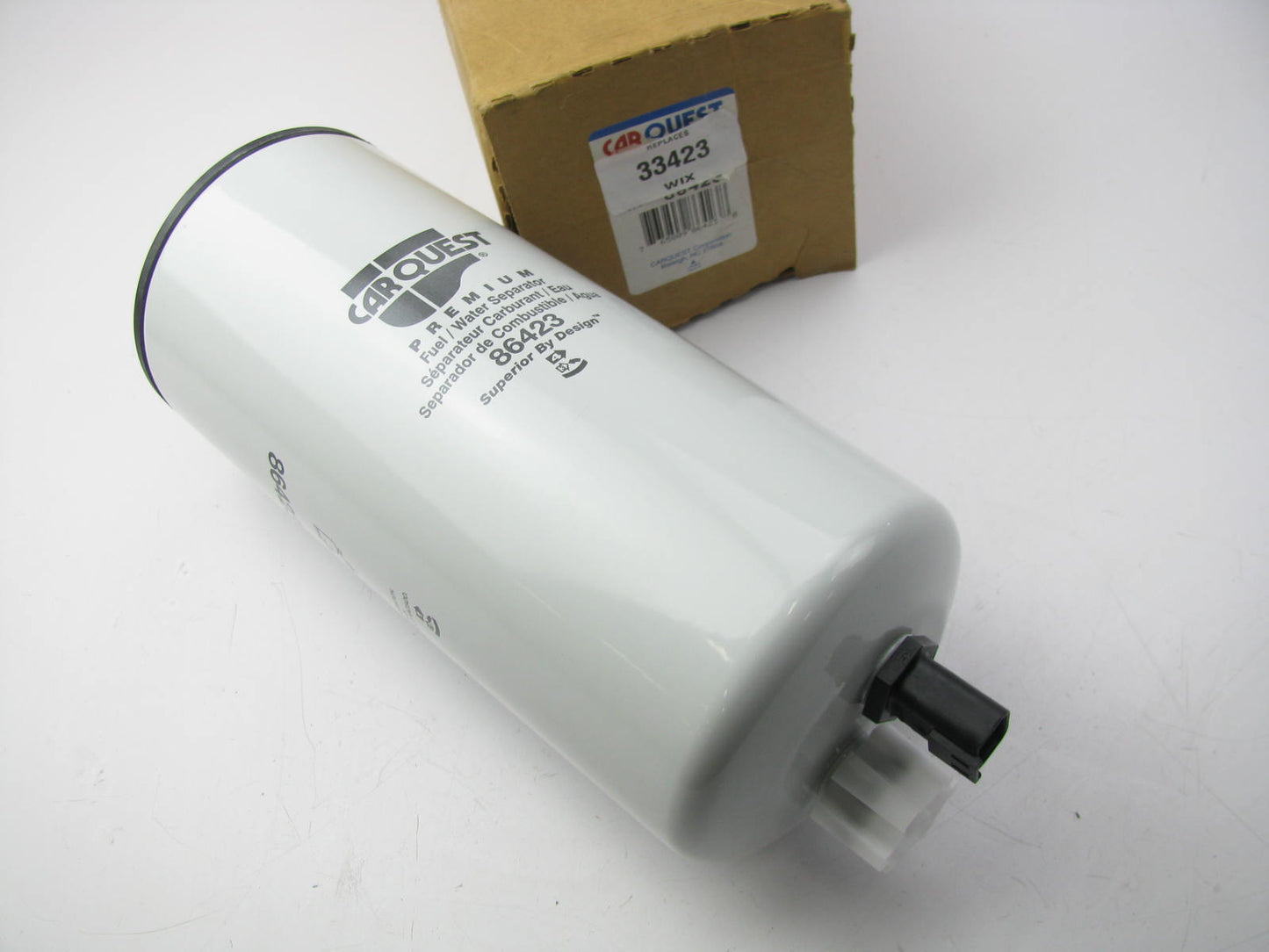 Carquest 86423 Diesel Fuel Water Separator Filter Replaces PS8688 33488 LFF1022