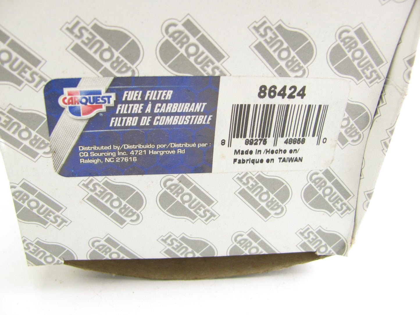 Carquest 86424 Fuel Filter Replaces G9343 33424 F65472 GF345 P550556 BF7742