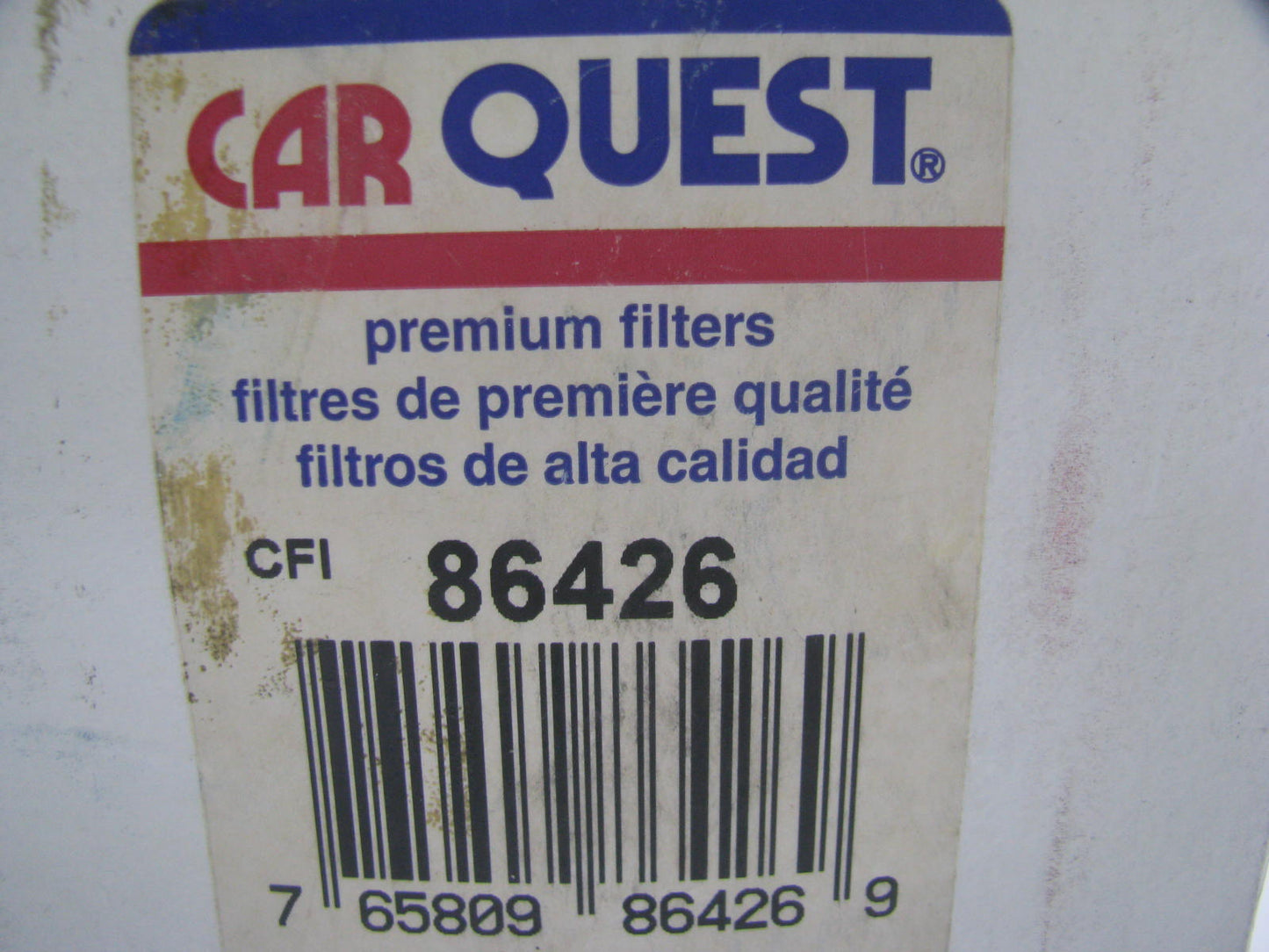Carquest 86426 Diesel Fuel Water Separator Filter Replaces PS6643, 33426, F54562
