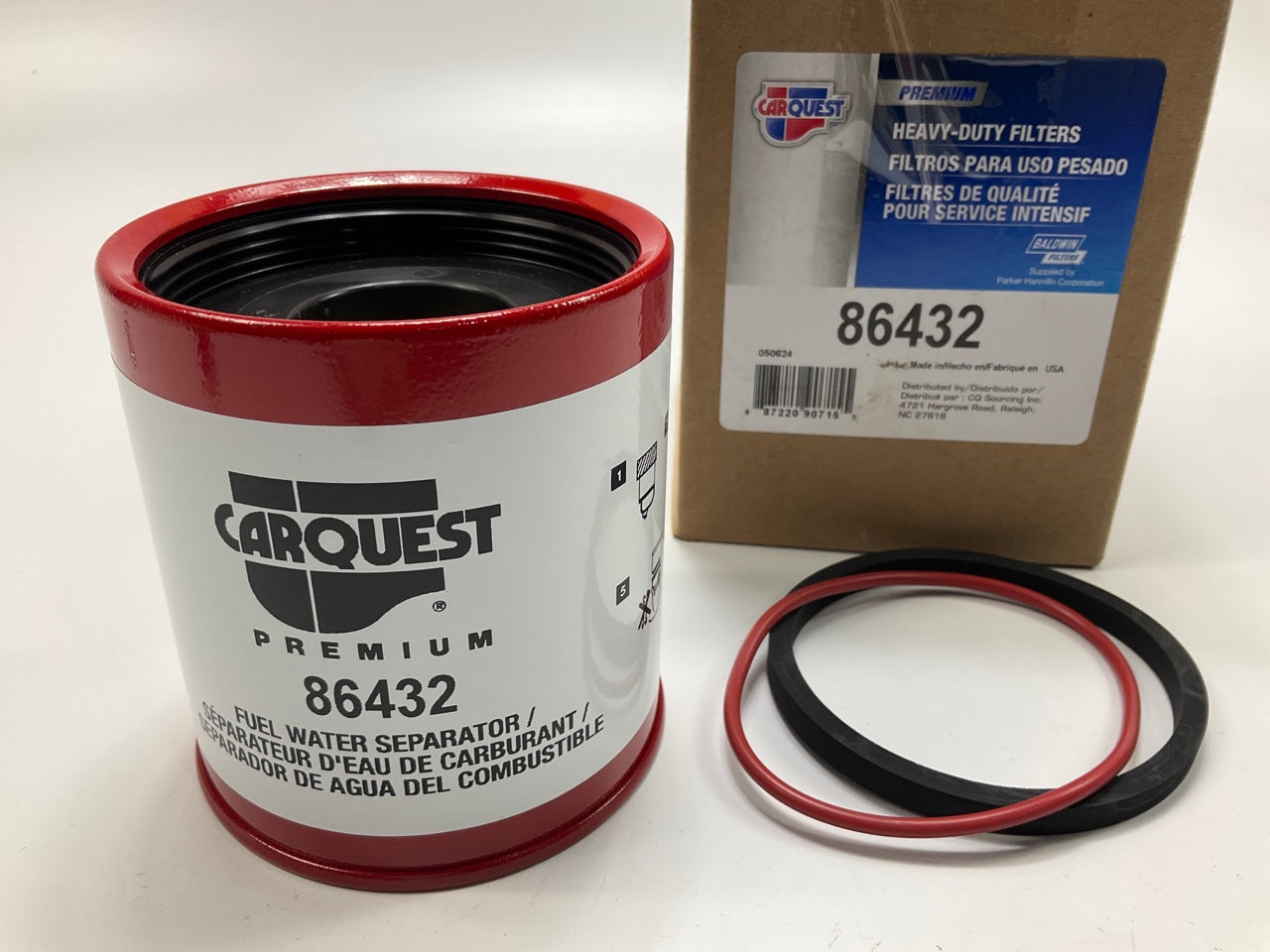 Carquest 86432 Diesel Fuel Water Separator Filter - Replaces 33432, R20T, PS6830