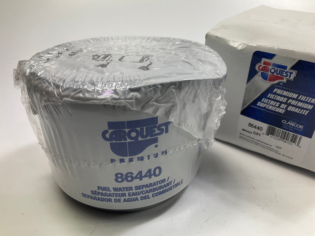 Carquest 86440 Diesel Fuel Water Separator Filter Replaces 33440, 20381204, R45T