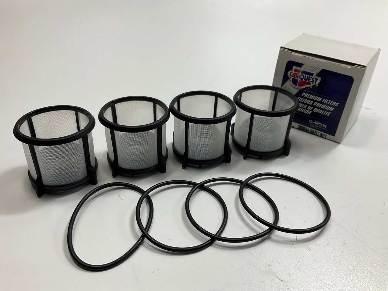 (4) Carquest 86448 Fuel Filter (Nylon Screen Filter Element) - Replaces 33448