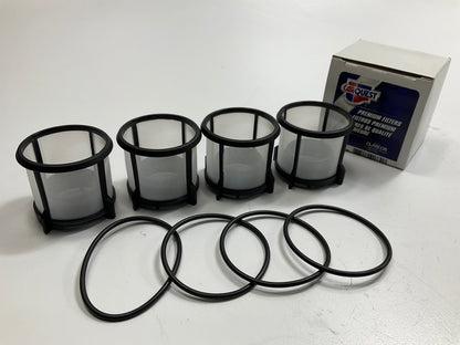 (4) Carquest 86448 Fuel Filter (Nylon Screen Filter Element) - Replaces 33448