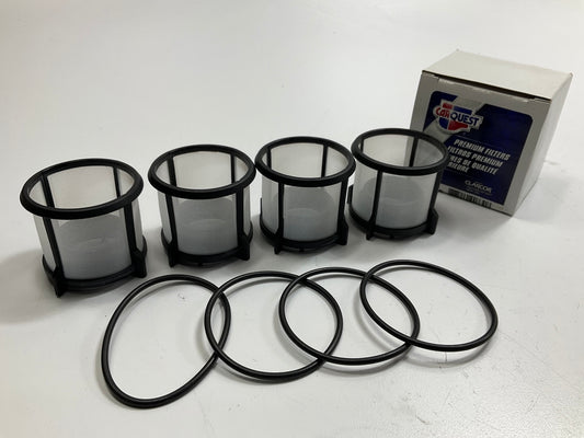 (4) Carquest 86448 Fuel Filter (Nylon Screen Filter Element) - Replaces 33448