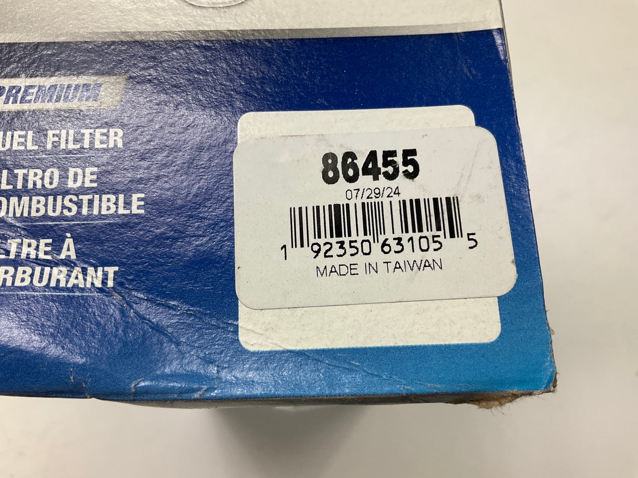 (2) Carquest 86455 Fuel Filter - 1992-1996 Honda Prelude, 1992-1994 Acura Vigor