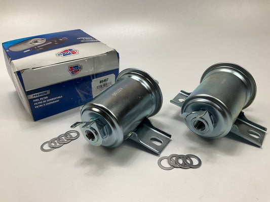 (2) Carquest 86497 Fuel Filter For 1983-1985 Toyota Celica (Replaces 33497)