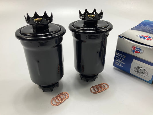 (2) Carquest 86500 Fuel Filter