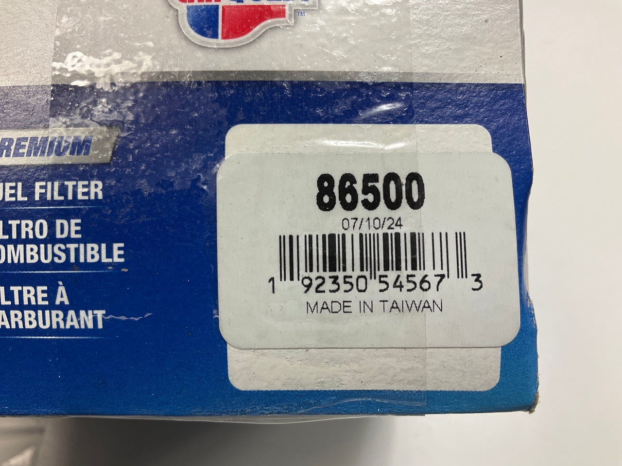 (2) Carquest 86500 Fuel Filter