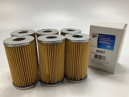 (6) Carquest 86507 Fuel Filter Replace 33507 F54557 L5603F FF882 P502161 T111383