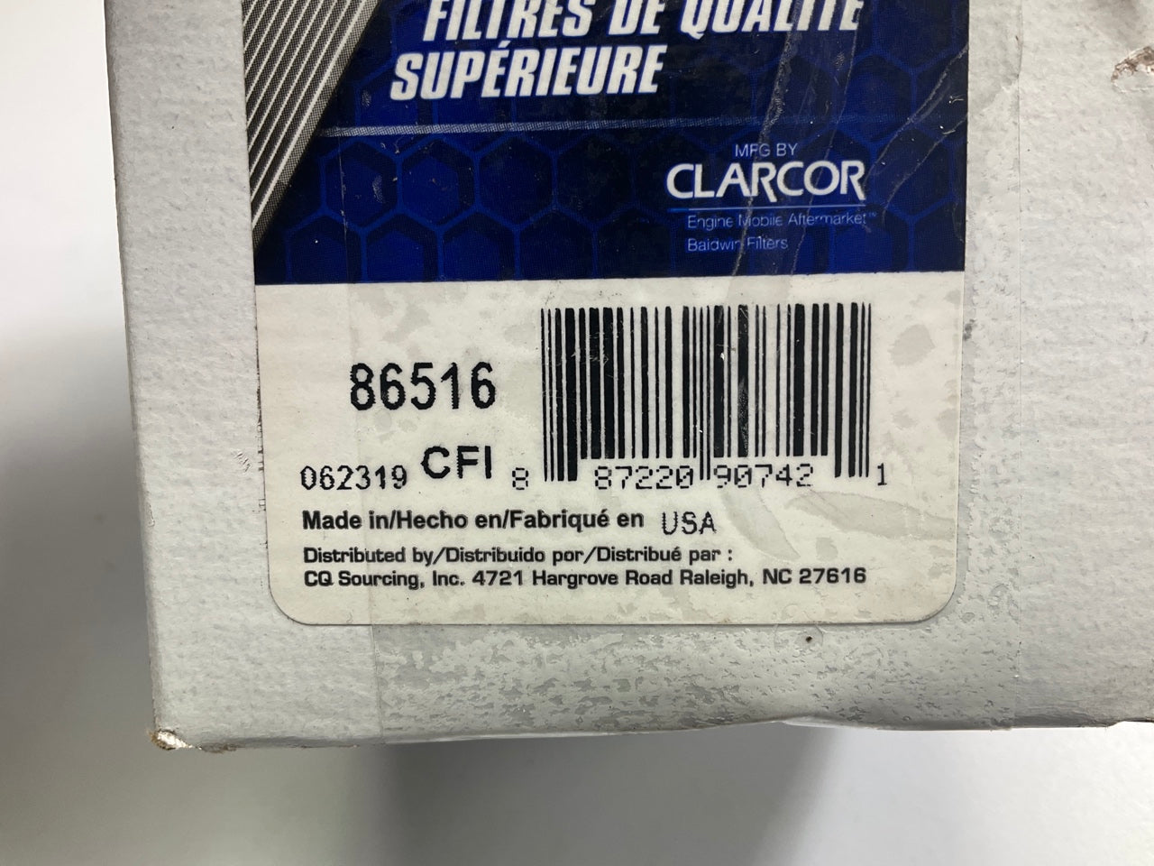 (2) Carquest 86516 Fuel Filter Replaces 33516 PF2002 PF200 TP639 A35667 P550560