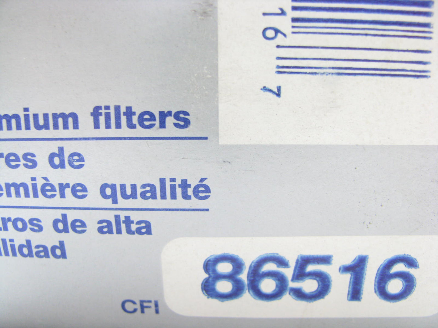 Carquest 86516 Fuel Filter Replaces 33516, PF2002, PF200 TP639, A35667, P550560