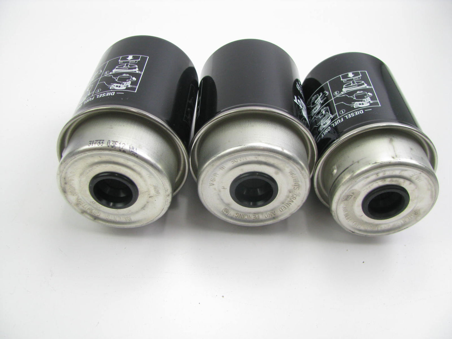 (3) Carquest 86532 Diesel Fuel Water Separator Filter Replaces PS7408A PS8622