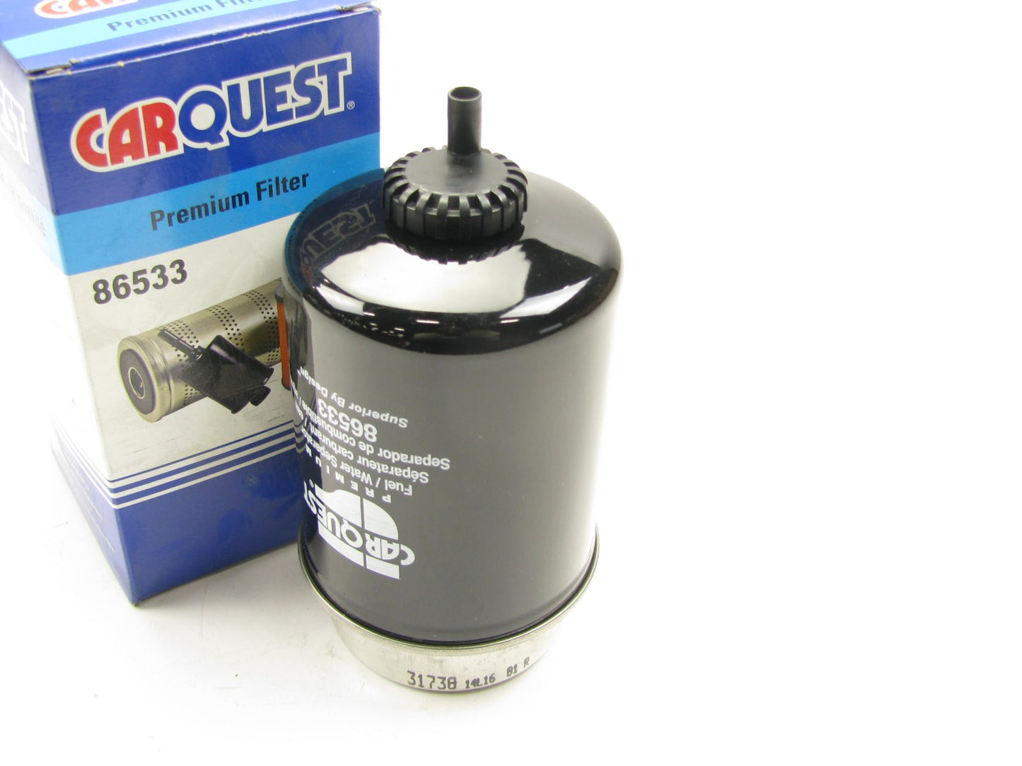 Carquest 86533 Fuel Water Separator Filter FS19526 FS19814 L8242F