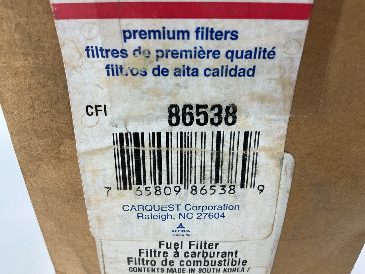 Carquest 86538 Fuel Filter For 1999-2005 Mazda Miata