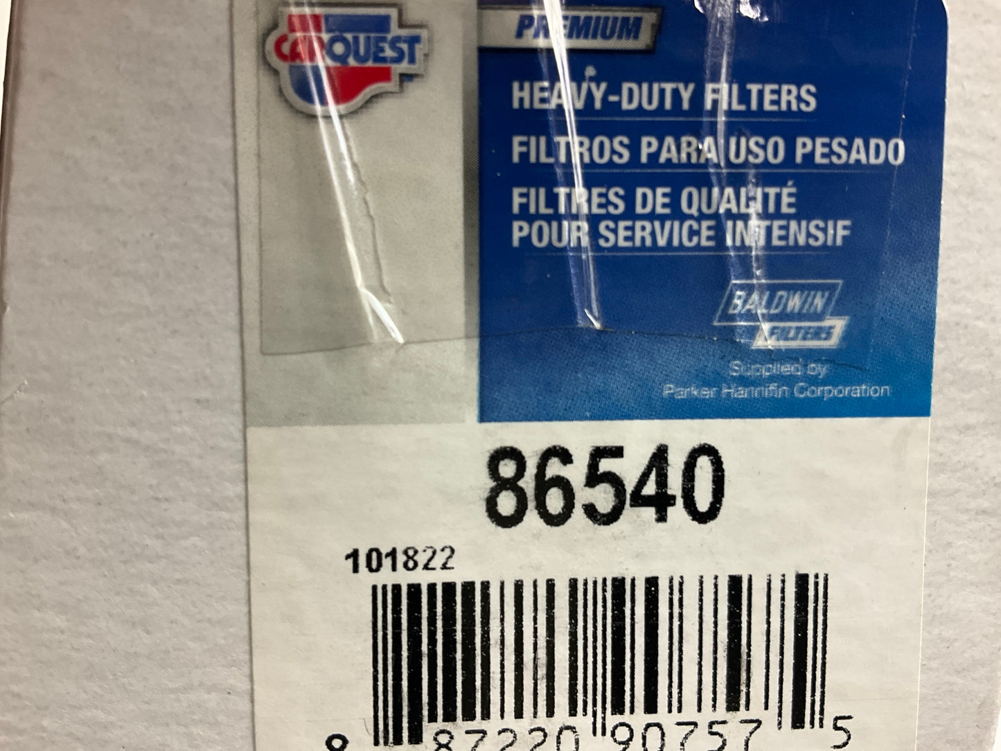 Carquest 86540 Fuel Filter Replaces 33512 F60150 LK7D FF973 FF110 PF907 PF902