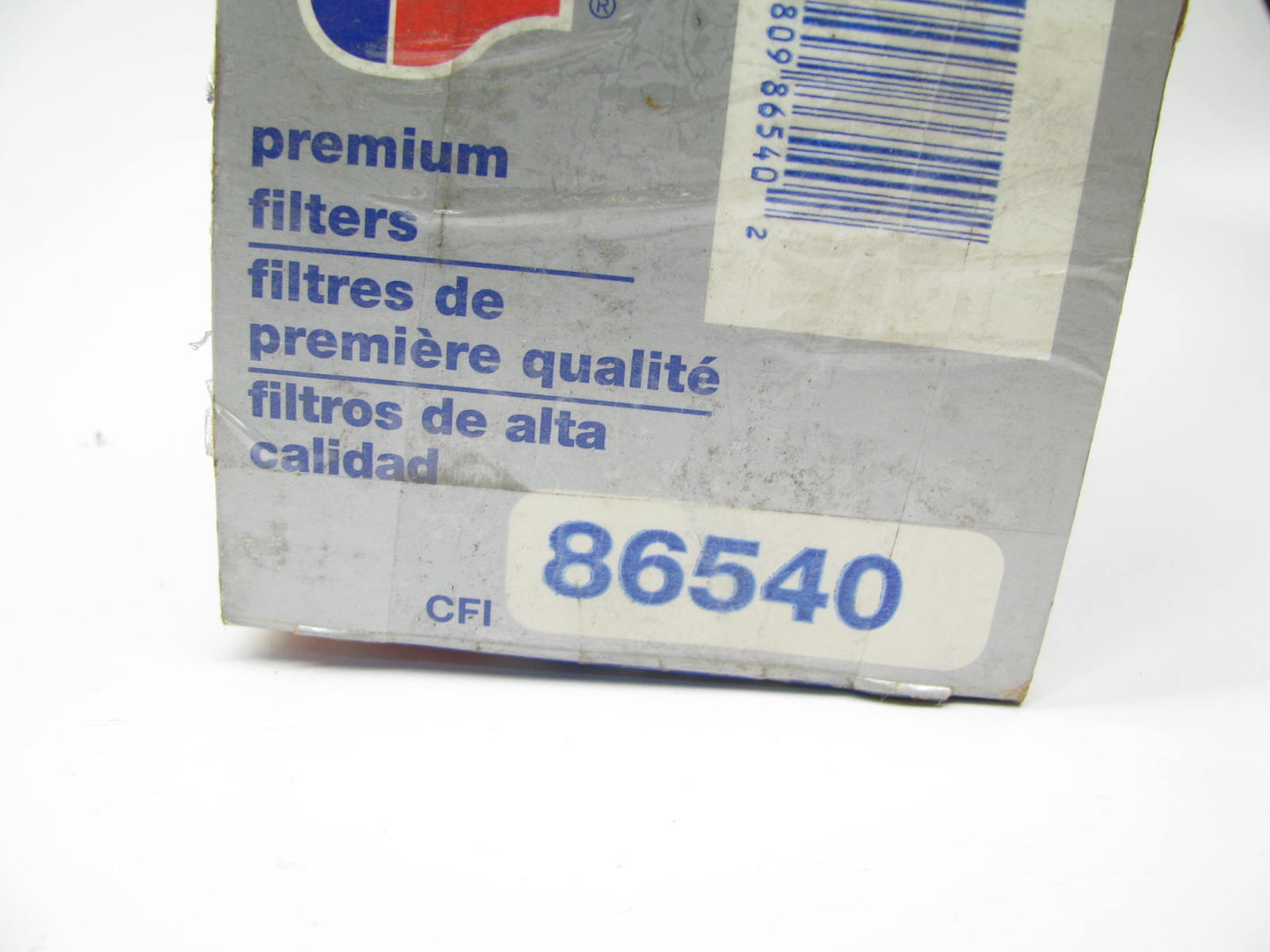 Carquest 86540 Fuel Filter Replaces: 33512 F60150 LK7D FF973 FF110 PF907 PF902