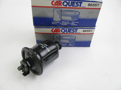 (2) Carquest 86551 Fuel Filter Replaces G8123 33551 F45115 G6547 GF309 BF7659