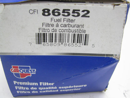 Carquest 86552 Fuel Filter Replaces C1169 33552 F60148 L552F FF991 P550552