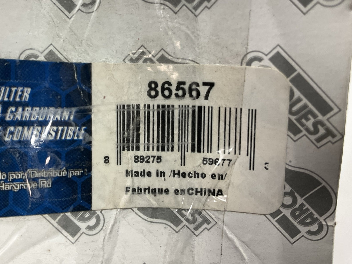 Carquest 86567 Fuel Filter For 1993-98 Toyota Supra, 1998-00 Sienna