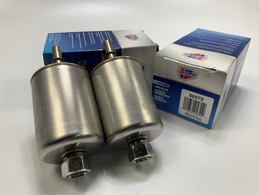 (2) Carquest 86579 Fuel Filter - 1997-2005 Chevy Blazer, GMC Jimmy 97-04 S10,