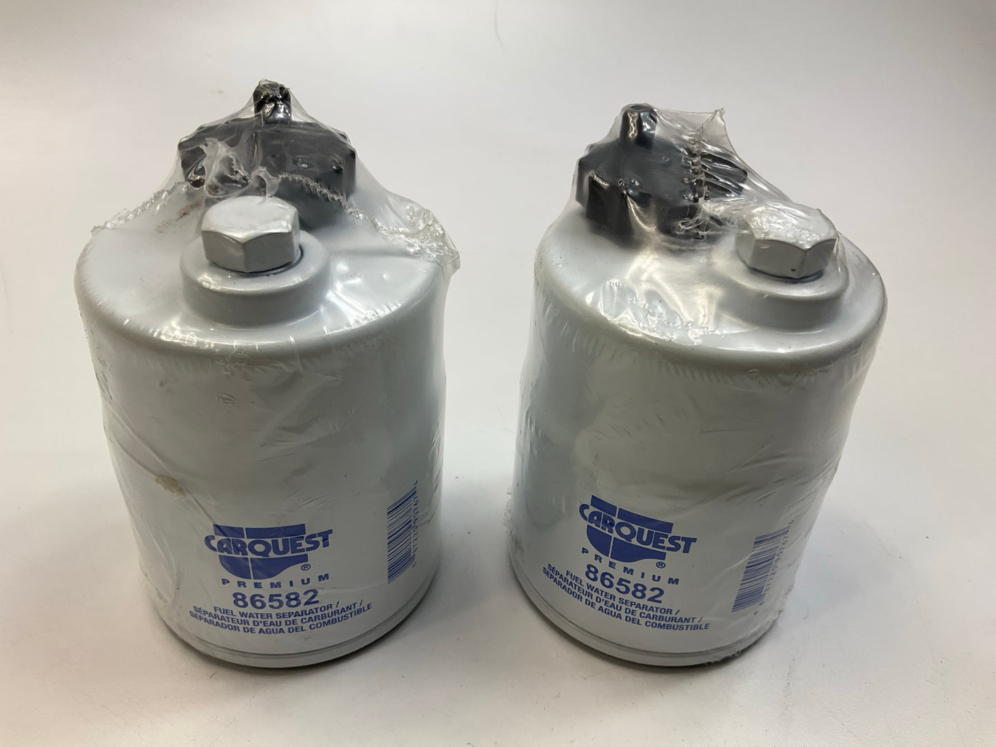 (2) Carquest 86582 Diesel Fuel Water Separator Filter Replaces PS10975 33582