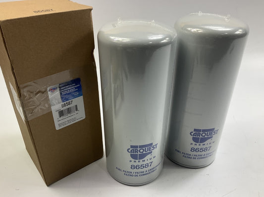 (2) Carquest 86587 Fuel Filter Replaces P8050 33587 F75297 LFF4471 FF1083 FF5382