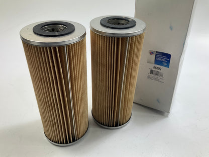 (2) Carquest 86592 Fuel Filter Elements For CAT 3508B 3512B 3516B