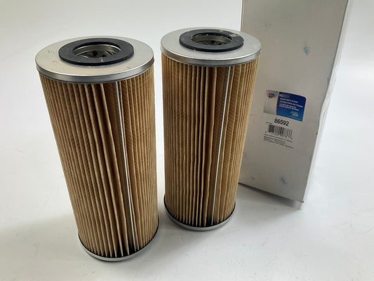 (2) Carquest 86592 Fuel Filter Elements For CAT 3508B 3512B 3516B