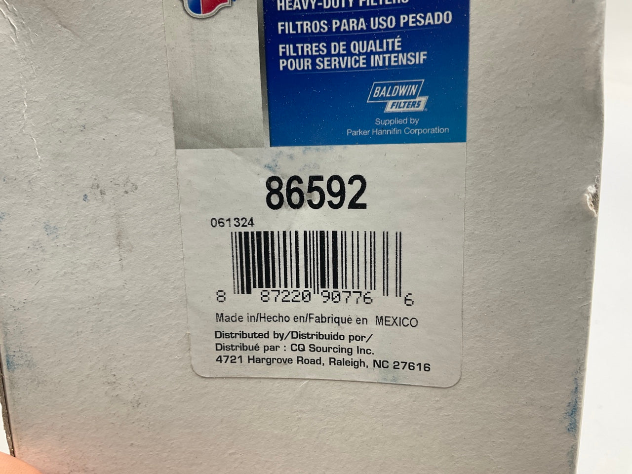 (2) Carquest 86592 Fuel Filter Elements For CAT 3508B 3512B 3516B